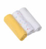 Bamboo Baby Muslin Cloths – Yellow Triangles
