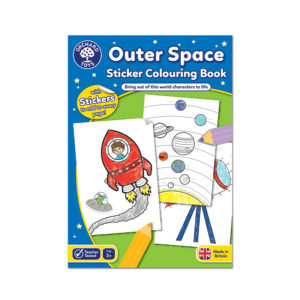 Outer Space - Sticker Coloring Book