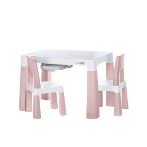 Kids Table & Chair Set - Red