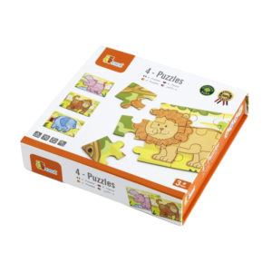 Set of 4 Puzzles - Jungle - 24M+