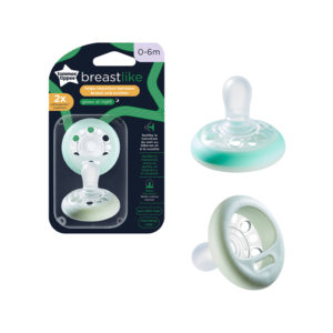 Breast-Like Soother Night - 0-6M -2Pcs