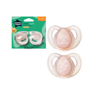 Cherry Night Latex Soother - 6-18M - 2Pcs