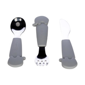 Stainless Steel Cutlery Set - Grey