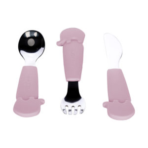 Stainless Steel Cutlery Set - Pink
