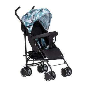 Stroller Simple - Green & Blue Leaves