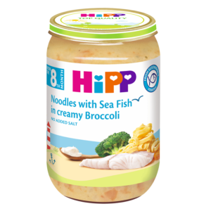 Noodles with Sea Fish in Creamy Broccoli – 220g