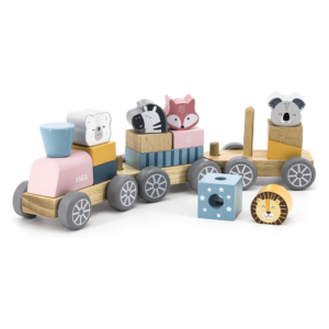 Animal Stacking Train