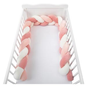 Braid Bumper – Pink& White