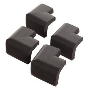 Corner Cushions 4pcs - Black