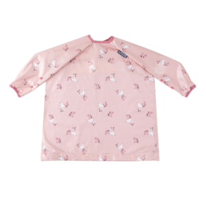 Coverall Weaning Bib - Long Sleeve – Pink