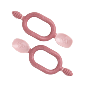 Bibado Weaning Spoons 2 Pack - Pink