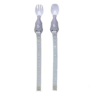 No Drop Baby Cutlery  - Mist