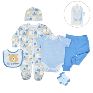 Baby Set – 6 pieces - Blue