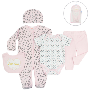 Baby Set – 6 pieces - Pink