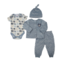 Baby Set – 4 Piece – Blue