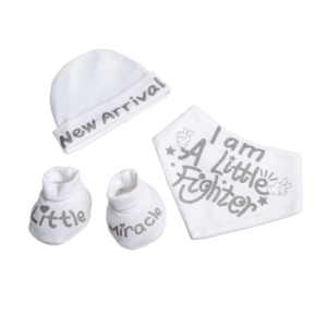 Hat, Bib & Shoes – Newborn
