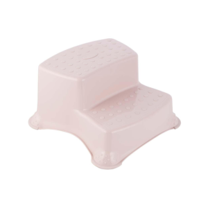 Double Step Stool - Pure Pink