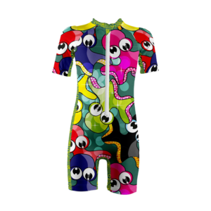 Octopus Sunsuit - Short Sleeves - 9-12M