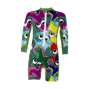 Octopus Sunsuit - Long Sleeves - 18M