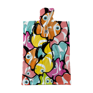 Clownfish Poncho - 70x50cm