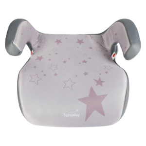 Booster Seat - Pink Stars