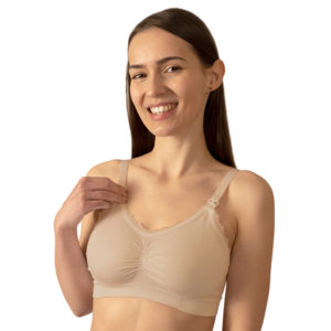 Nursing Bra - Beige - D 80-85cm