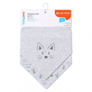 Bandana Bib - Kitty - 2 Pieces
