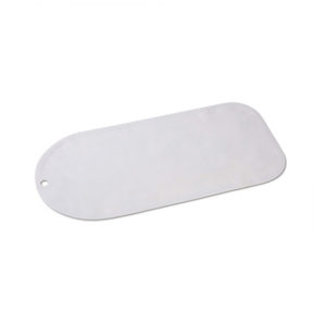 Anti-Slip Bath Mat - Grey - 55x35cm