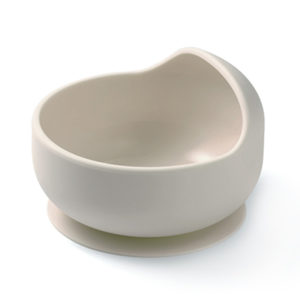 Silicone Suction Bowl – Beige