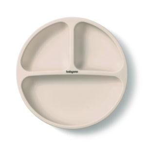 Silicone Suction Plate – Beige