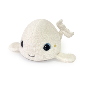 Beluga Plush Sleeping Night Light