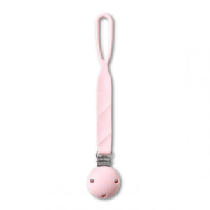 Silicone Pacifier Clip – Pink (0m+)