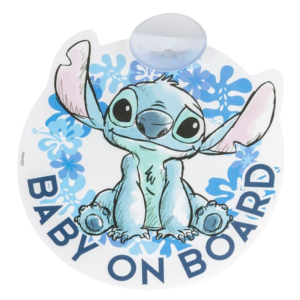 Baby On Board Sign - Stitch