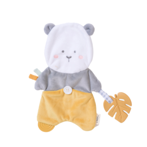 Bear Activity Doudou - Mustard