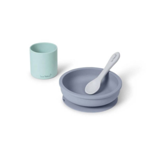 Silicone Feeding Set - Blue