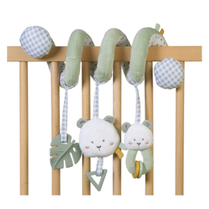 Bear Spiral Rattle - Green