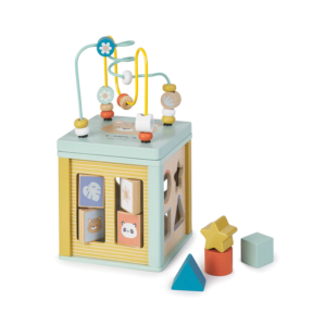 Wooden Activity Cube