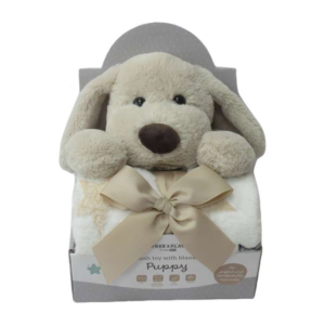 Free2play Plush Toy with Blanket - Puppy