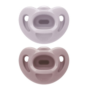 Soft Soother – 0-6M – Purple/Red