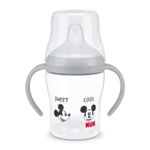 Perfect Match Learner Bottle - 150ml - Mickey- Grey