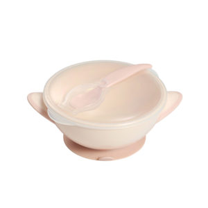 Suction Bowl w/ Spoon 6M+ Beige