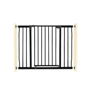 Liberty Xtra Hallway Stay Open Gate - Black