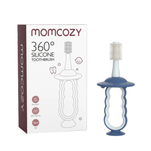 360° Silicone Toothbrush - Blue