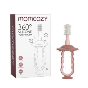 360° Silicone Toothbrush - Pink