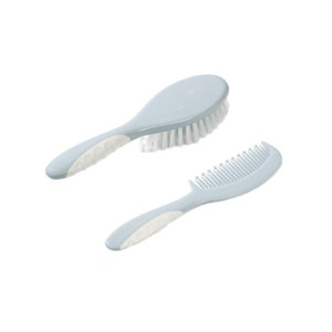 Brush & Comb Soft Bristle - Blue