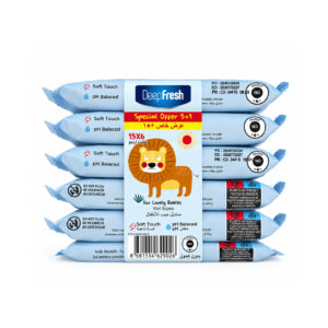 Baby Wipes - Little Lion 15PCS X6