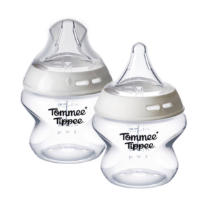 Natural Start – Deep Latch Baby Bottles – Extra Slow Flow – 150ml – x2